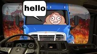 causing chaos in multiplayer truck simulator