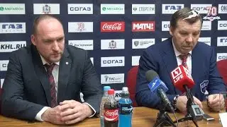 Пресс-конференция после матча 
