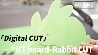 Rabbit CUT！  KT board creative cutting