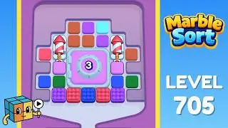 Marble Sort Level 705 Walkthrough Solution