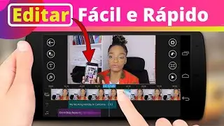 Como Editar Videos Pelo Celular / Iphone e Android Apps Gratis