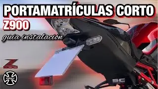 Portamatrículas CORTO | Kawasaki Z900 | Instalación Paso a Paso | 2024