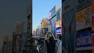 2024.7.4 일본오사카 도톤보리 근황.엄청습하고더워요ㅜㅜ