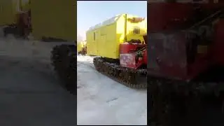 Отогрев лесной техники. Люблю свою работу.