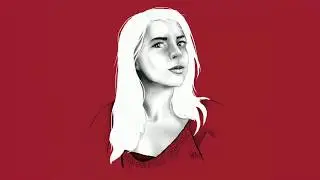 PROCREATE DRAWING TUTORIAL- How to Make a Digital illustration timelaps