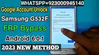 SUMSUNG G532F FRP BYPASS GOOGLE ACCOUNT UNLOCK REMOVE 2023 WITH PC SUMSUNG GRAND PRIME PLUS