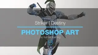 Photoshop Art | Striker Titan (Destiny)