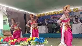TARI BALI! KREASI SISWI SMA TERUSAN BANGSA BANDAR MATARAM #taribali #joget
