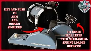 Making the Thrustmaster Flap & Speedbrake Modules REALISTIC! ✈️ Full Mod Upgrade 