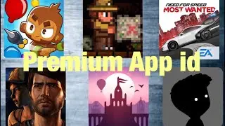 Premium Apple ID with  Paid Games Apps Free App Store on iPhone iPad
