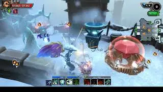 Unfreezable Spots in Drakenfrost Keep (Floor 149 AFK build)