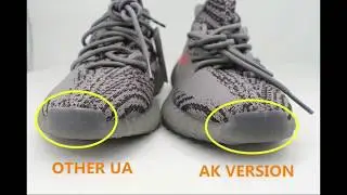 Real vs Fake: yeezy v2 beluga 2.0 details comparison