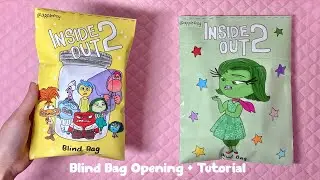 🩵paper diy💛 INSIDE OUT 2 Blind Bags | ASMR | tutorial | applefrog
