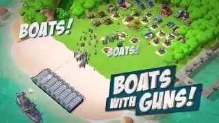 Boom Beach BOATS BOATS BOATS! (Official Music Video from Supercell) Boom Beach Anthem!