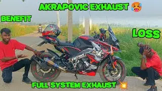 performance exhaust system | full system exhaust benefit vs loss | Best exhaust for 200 cc bikes