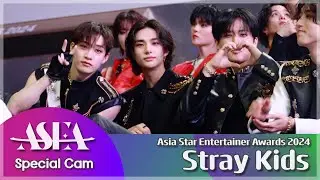 스트레이 키즈 'ASEA 2024' 아티스트석 리액션 깨알 영상 🎬 Stray Kids 'Asia Star Entertainer Awards 2024'