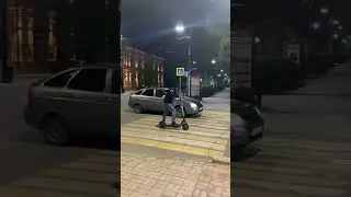 Заруба самокат vs приора #лайк