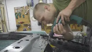 Мазда 6. А мы и не шутили)). Body repair after an accident.