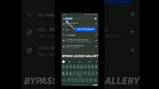 How To Bypass The Gallery Password For All Android Devices.
