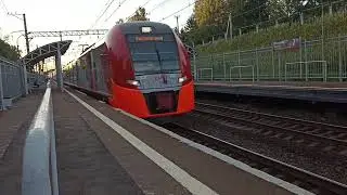 Электропоезд ЭС2Г-133 "Ласточка-комфорт" сообщением "Подсолнечная - Москва Ленинградский вокзал"