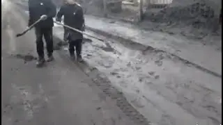 Углегорск, похоже, возвращается в «пещерный век» (март 2022, о. Сахалин)