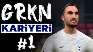 TOTTENHAM'I ŞAMPİYON YAPMAK İÇİN SAHADAYIM!! // FIFA 21 GRKN OYUNCU KARİYERİ #1