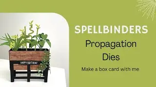 Spellbinders Propagation Garden Collection 3D box card