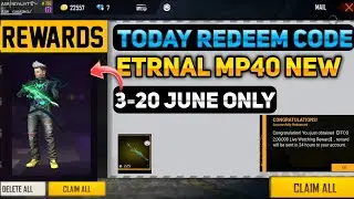 FREE FIRE REDEEM CODE TODAY 3 JUNE REDEEM CODE FREE FIRE | FF REDEEM CODE TODAY 3 JUNE