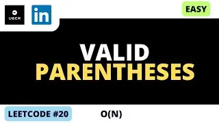 Leetcode 20 - Valid Parentheses - Python