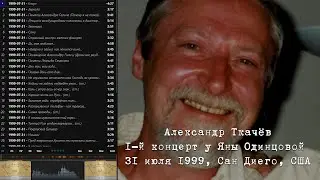 Александр Ткачёв в Калифорнии, США, лето 1999