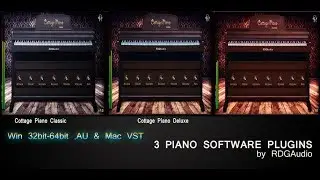 RDGAudio Cottage Piano First Look Demo VST AU Mac Vst New Plugins 2017