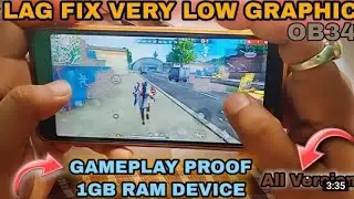 FREE FIRE LOW GRAPHIC LAG FIX CONFIG FILE 1GB RAM | FREE FIRE PERMANENT LAG FIX NEW CONFIG | FF AUTO