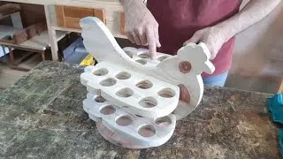 GALINHA porta OVOS. Dá pra FAZER QUATRO por dia MÉDIA de 120$ CADA