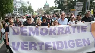 Tausende demonstrieren in Sachsen gegen Rechtsextremismus
