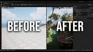 Unreal 5.2 Water spline + PCG level