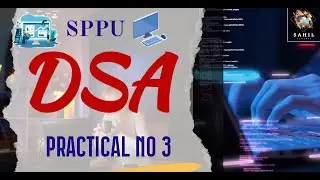 SPPU DSA Practical No. 3 || Group B 1|| 2019 Pattern || #sppu #dsa @Sahilkumbhar24