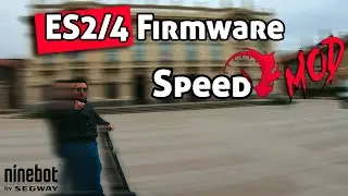 How to overclock your Ninebot ES2 ES4 scooter with a custom firmware - 