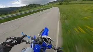 Yz 125 "Cazzeggio al massimo" NON GUARDATE QUESTO VIDEO E UNA MERDA 4K60FPS POV RAW