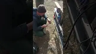 новая проводка на прицепе