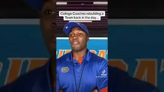 College Coaches rebuilding a Team back in the day VS in 2023🤣🤣 