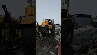 К-700 выезд с ремонта