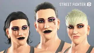 Creating Rhea Ripley in Street Fighter 6