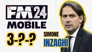 Uniknya Taktik Inzaghi Inter Milan di FM24 Mobile #fm24mobiletactics #intermilanfm24mobile