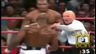 Майк Тайсон откусил ухо