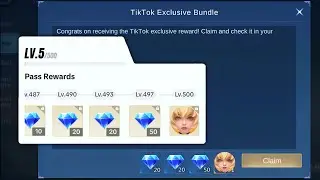 CLAIM NEW FREE DIAMONDS AND EPIC SKINS EVENT | MLBB CENTER PASS FREE DIAMONDS