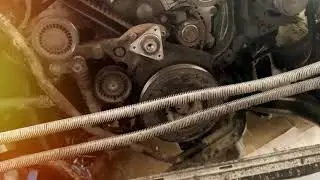Volkswagen Crafter 2.5 TDI timing belt replacement