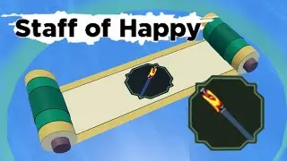 STAFF OF HAPPY spawn location + drop + showcase + Happy Beast Boss Gen 3 location | Shindo Life