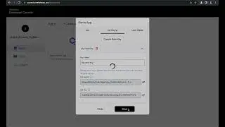 MetaKeep Developer Console - Manage API Keys