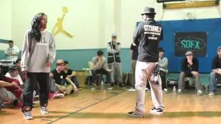 Lady Beast vs E-Dub | SDFX 2014 | Top 16