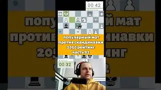 Скандинавская защита мат 